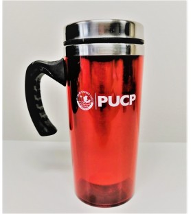Taza roja PUCP